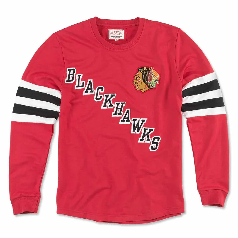 Chicago Blackhawks Sudberry Crewneck Sweatshirt Casual Men's Loose