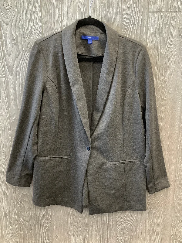 Blazer By Apt 9 In Grey, Size: L Stylish Men's Neon