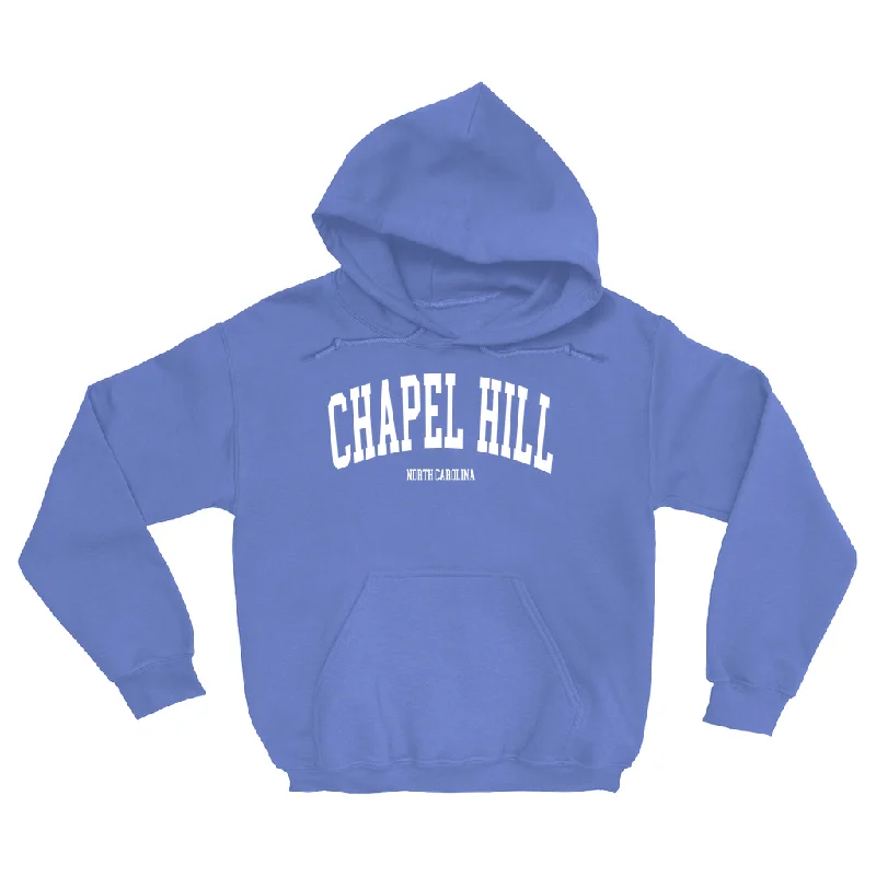 Chapel Hill North Carolina Classic Blue Adult Hoodie Organic