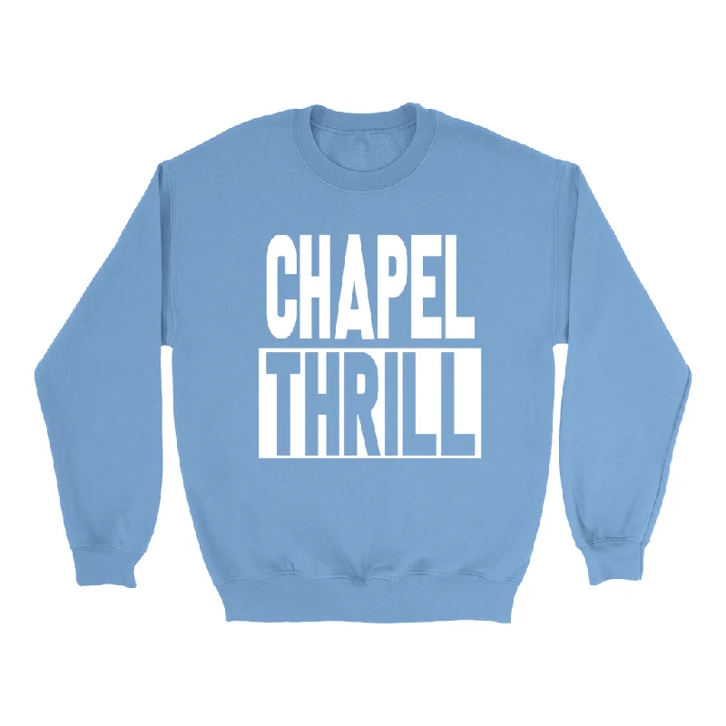 Chapel Thrill Blocky Carolina Blue Adult Sweatshirt Refined Men's Classic 