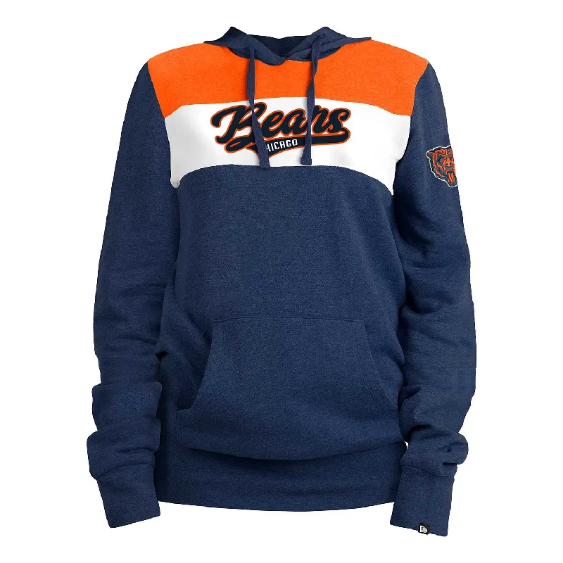 Chicago Bears Women's Vintage Gameday Hooded Sweatshirt Unique Men's Upcycled