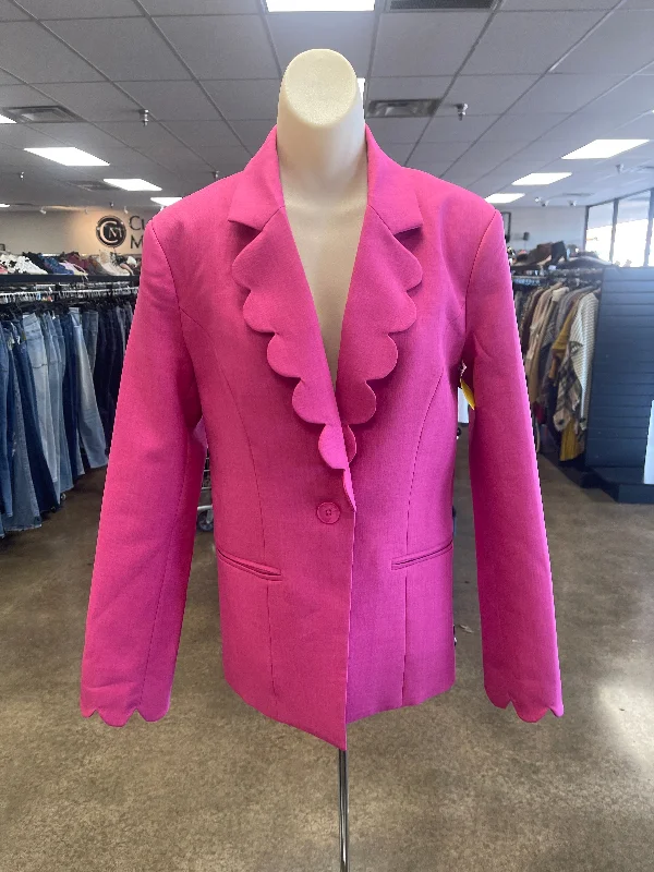 Blazer By English Factory In Pink, Size: S Monochromatic All