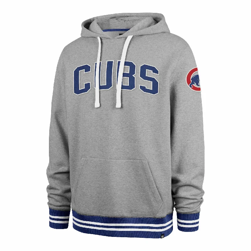 Chicago Cubs Eastport Hooded Sweatshirt Laid