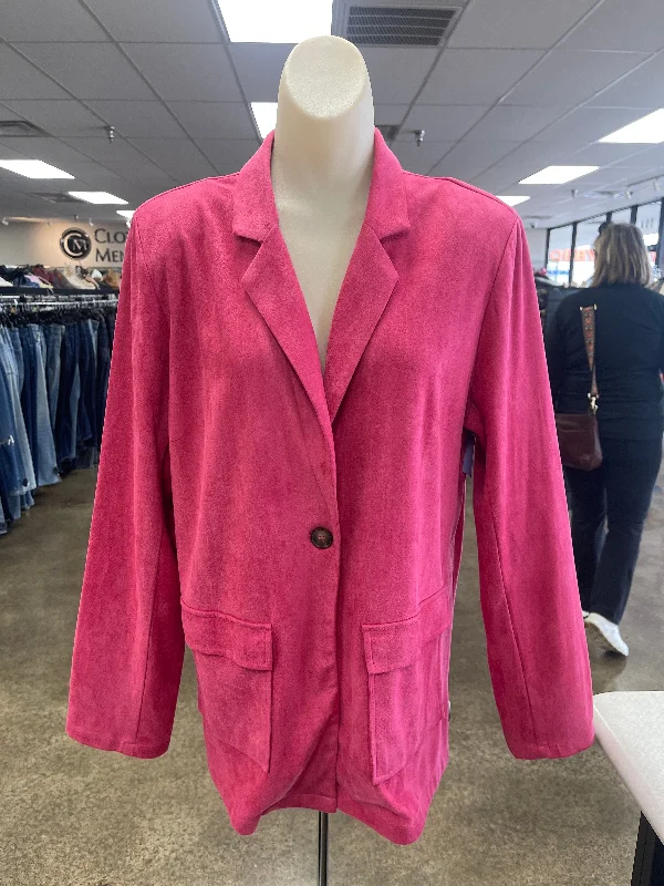 Blazer By Jodifl In Pink, Size: M Traditional Men's Wool