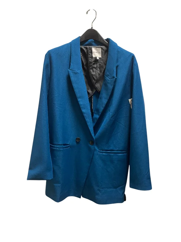 Blazer By Clothes Mentor In Blue, Size: S Rugged Men's Outdoor 