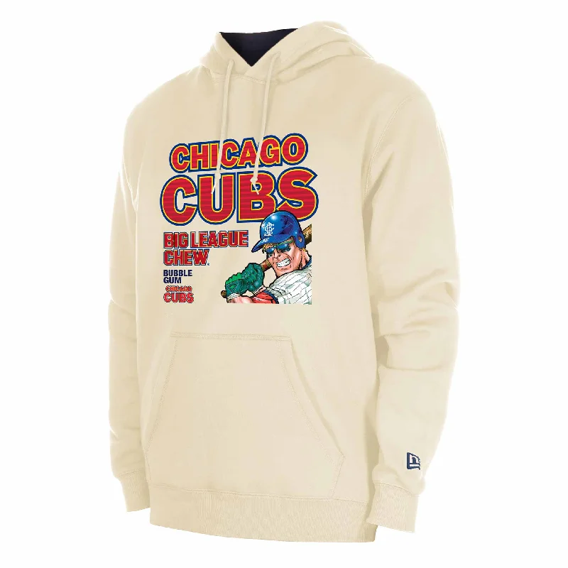 Chicago Cubs New Era Big League Chew 2024 Hooded Sweatshirt Streetwear Style