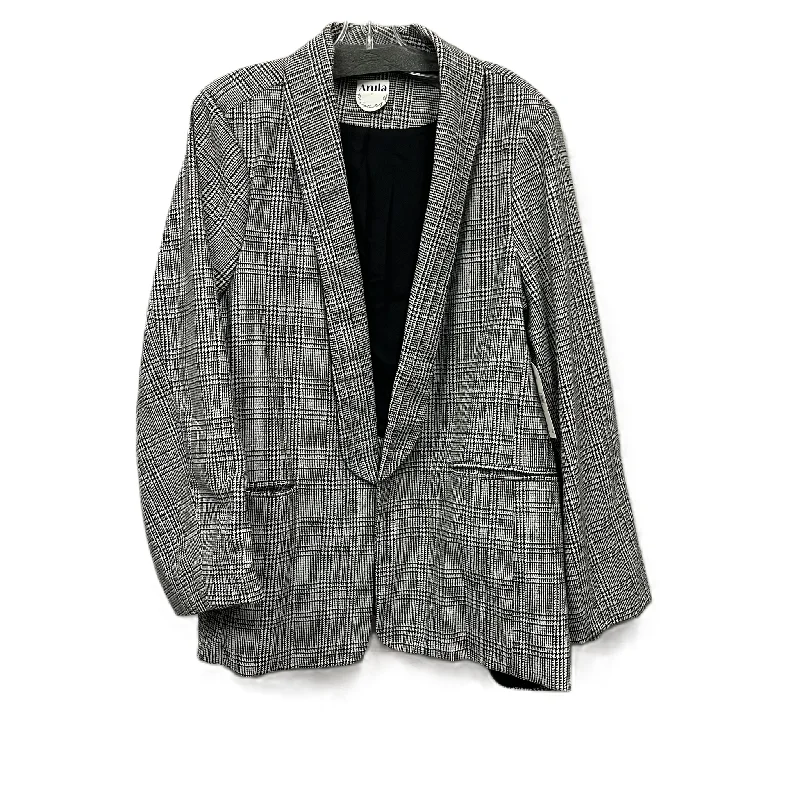 Blazer By Arula In Grey, Size: 3x Modern Men's Geometric