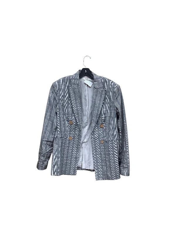 Blazer By Mango In Plaid Pattern, Size: M Refined Men's Hand