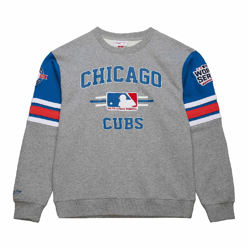 Chicago Cubs All Over 4.0 Crew Sweatshirt Confident Men's Power