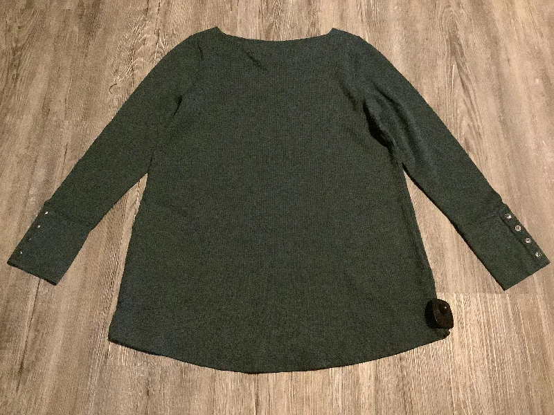 Top Long Sleeve By J. Jill In Green, Size: S Refined Men's European