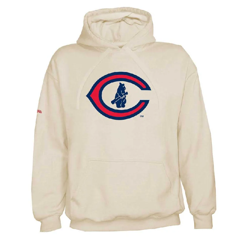 Chicago Cubs Sand Field Of Dreams Hooded Sweatshirt Dapper Men's 1920S