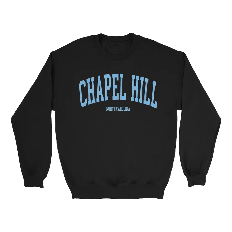 Chapel Hill North Carolina Classic Black Adult Sweatshirt Masculine Men's 